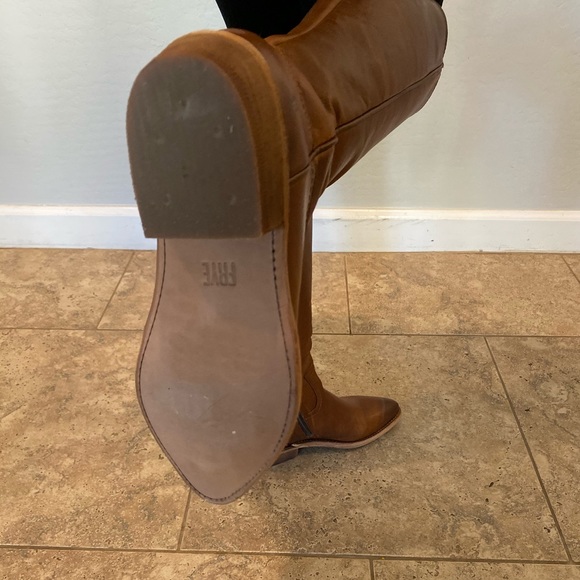 Frye Billy Inside Zip extended calf boots - Picture 4 of 8